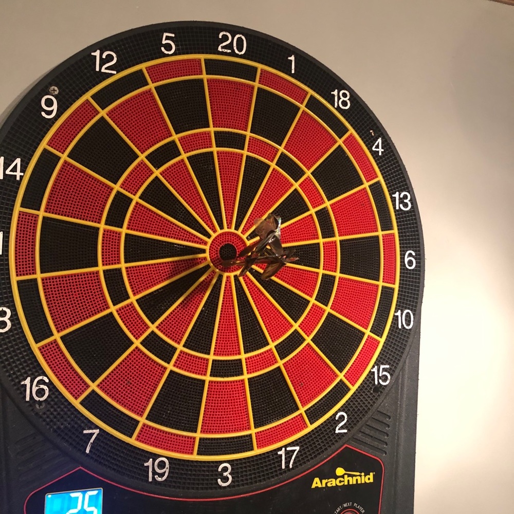 Dart board